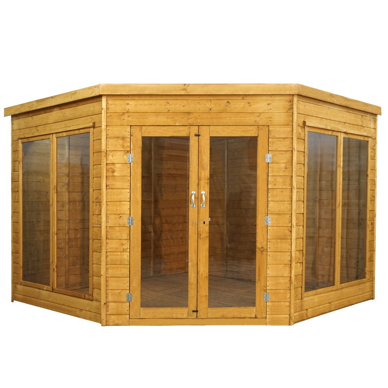 Mercia Mercia Premier 9' 6" x 9' 6" Pent Summerhouse - Premium Dip Treated Shiplap