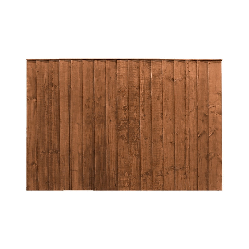 Mercia Mercia 4ft Flat Top Vertical Feather Edge Fence Panel