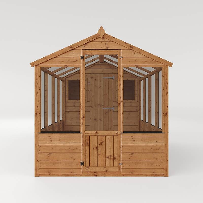 Mercia Mercia Combi 6' x 11' 10" Apex Shed - Premium Dip Treated Shiplap