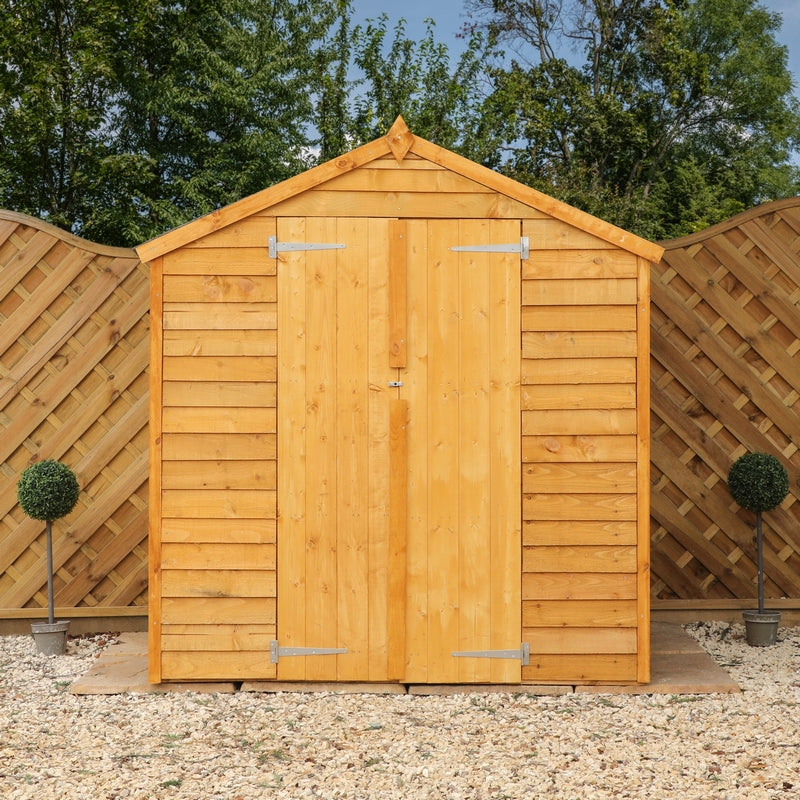 Mercia Mercia 6' 2" x 4' 2" Apex Shed - Budget Dip Treated Overlap