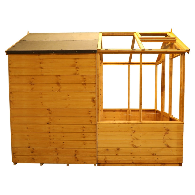 Mercia Mercia Combi 6' 5" x 8' Apex Potting Shed - Premium Dip Treated Shiplap