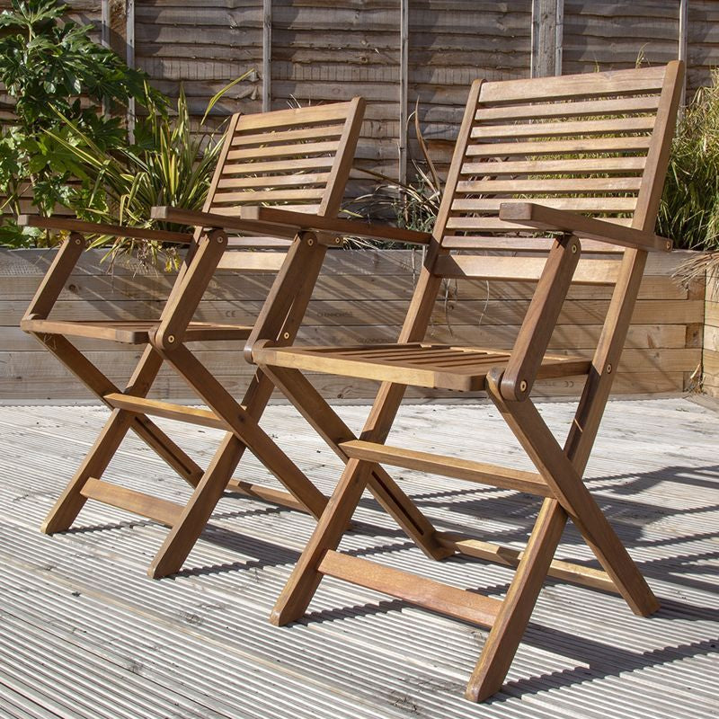 Wensum Acacia Wood Garden Chair by Wensum - 2 Seats