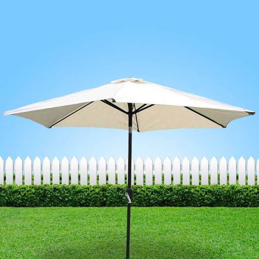 Wensum Garden Parasol by Wensum - 2.7M Beige