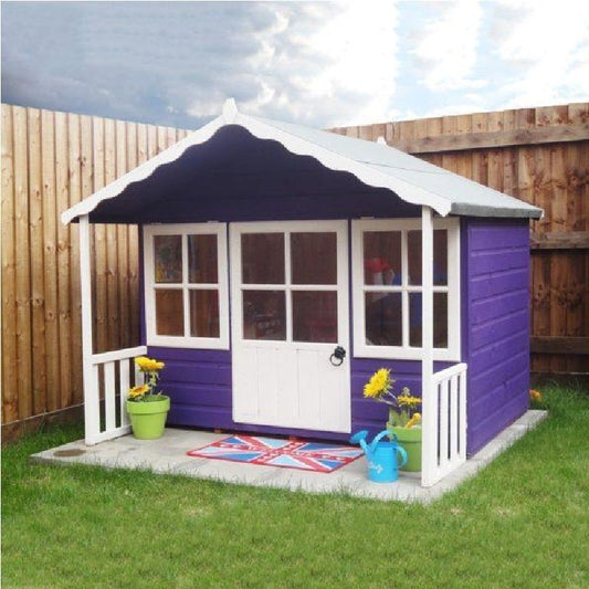 Shire Shire Pixie 5' 10" x 5' 6" Apex Children's Playhouse - Premium Dip Treated Shiplap