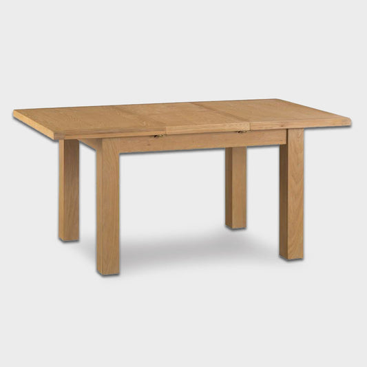 Cotswold Extending Dining table Oak Natural 125cm