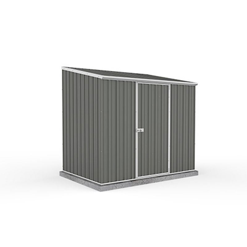 Absco Absco 7' 4" x 4' 11" Pent Shed Steel Grey - Classic