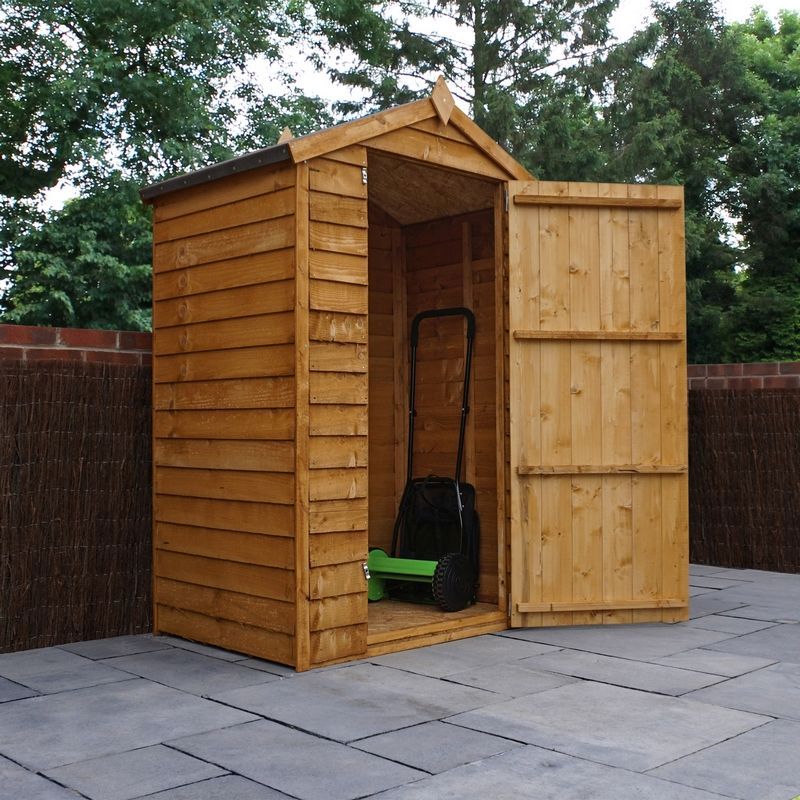 Mercia Mercia 4 x 3 Overlap Apex Shed - Windowless