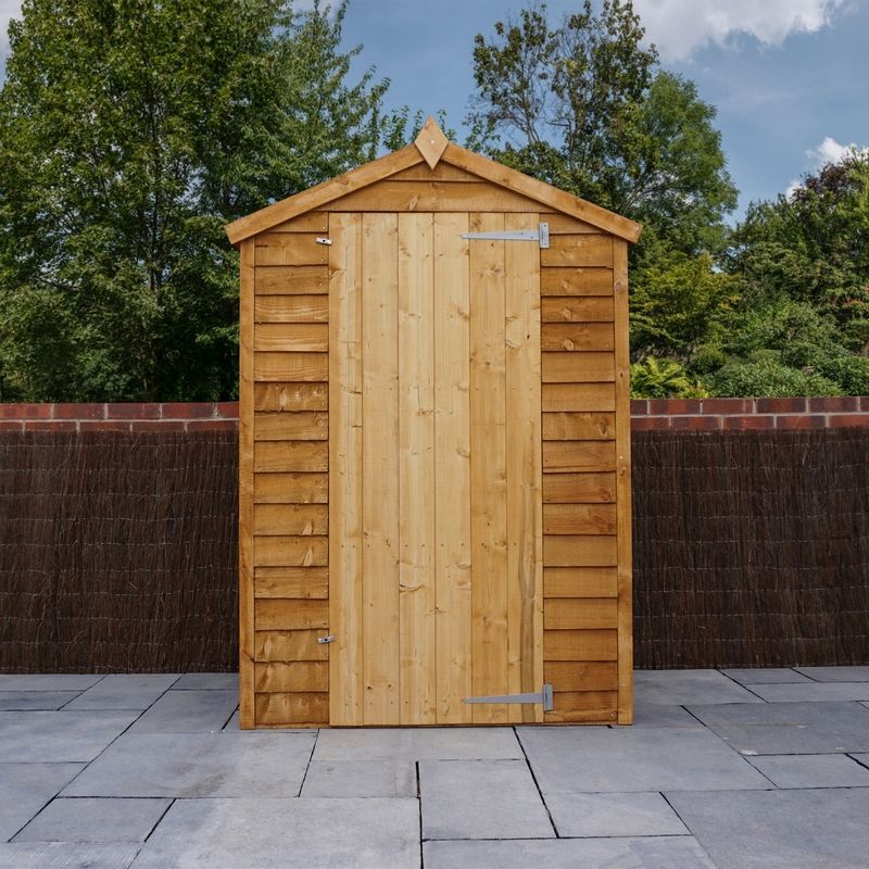 Mercia Mercia 4 x 3 Overlap Apex Shed - Windowless