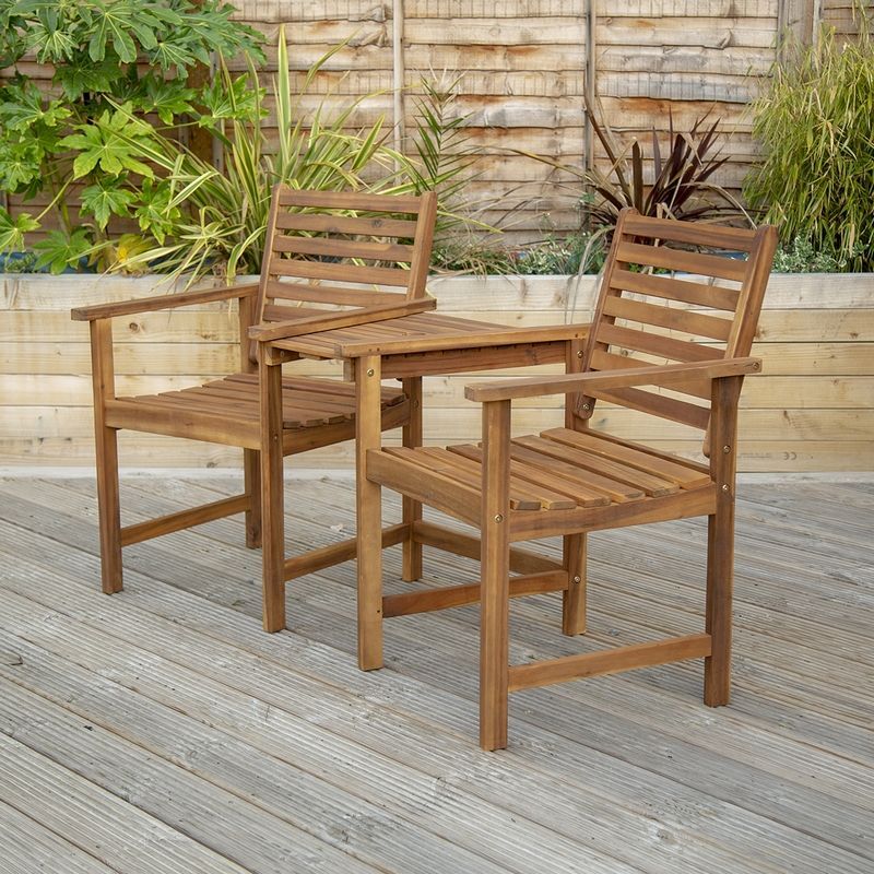 Wensum Acacia Wood Garden Tete a Tete by Wensum - 2 Seats