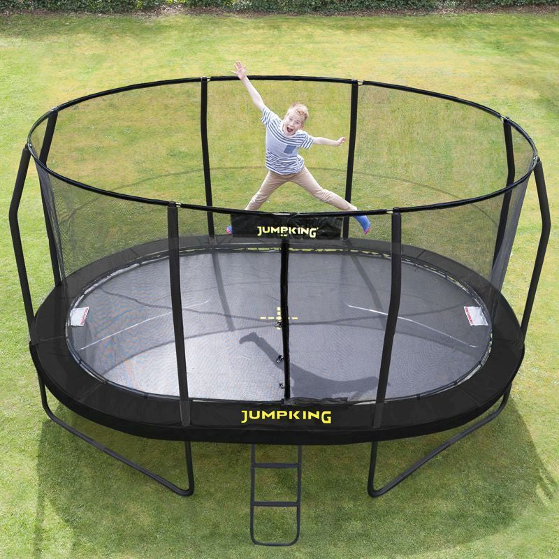 Jumpking Jumpking JumPOD Oval 10 x 15ft Trampoline Safety Net & Pad