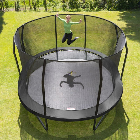 Jumpking Jumpking JumPOD Oval 14 x 17ft Trampoline Safety Net & Pad