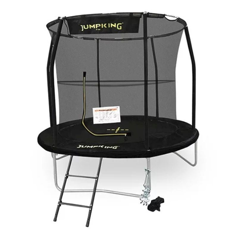 Jumpking Jumpking Combo Deluxe Round 10ft Trampoline Safety Net & Pad