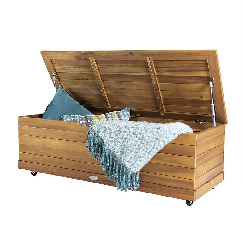 Wensum Acacia Wood Garden Storage Box by Wensum