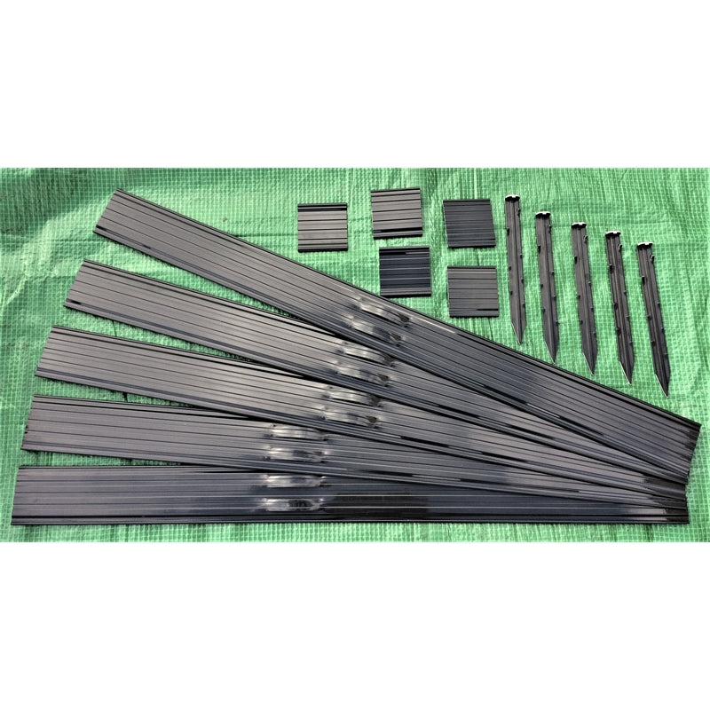 Swift Edge Swift Edge Garden Border Edging Kit 30m - Black