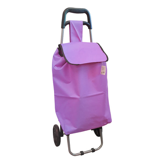 Essentials Purple Shopping Trolley