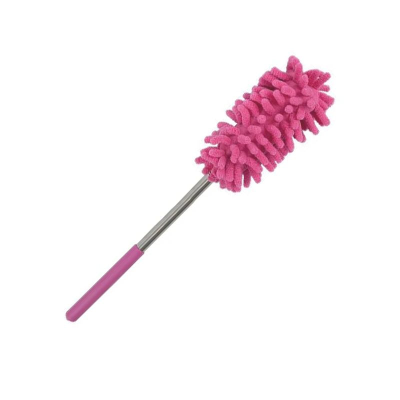 Zap Microfibre Extendable Cleaning Brush - Pink