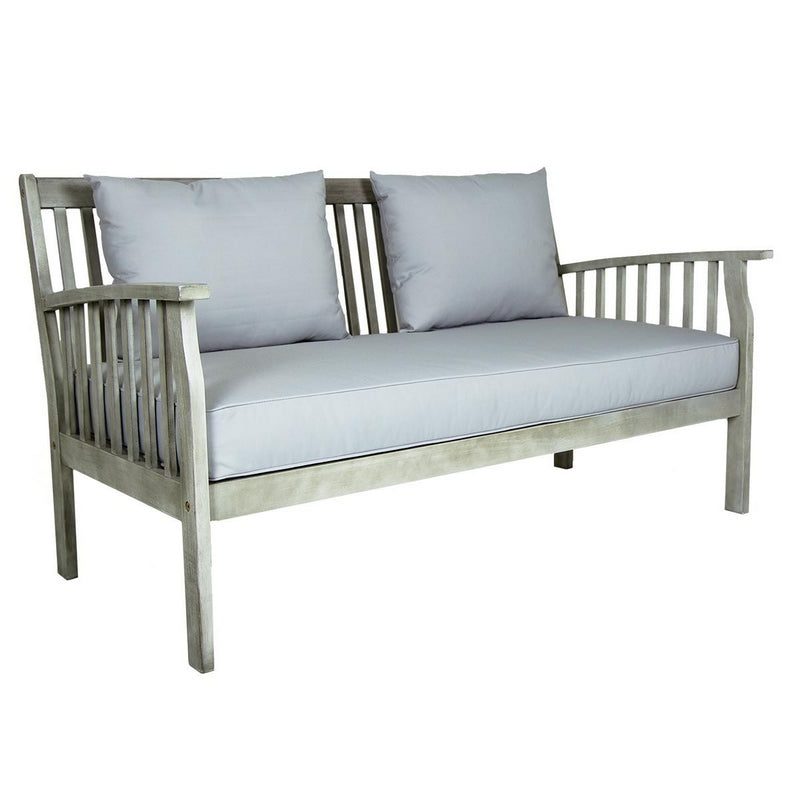 Wensum Eco Garden Furniture Set by Wensum - 4 Seats Grey Cushions