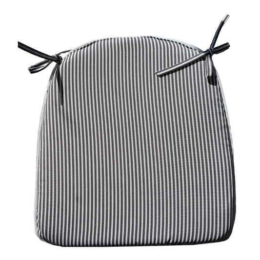 Croft 41x38 GREY STRIPE Seat Pad