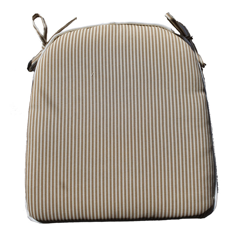 Croft 41x38 BROWN STRIPE Seat Pad