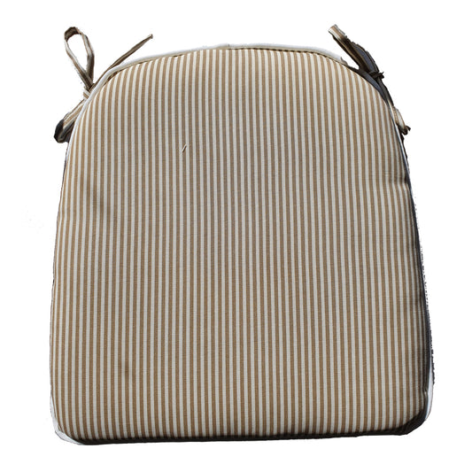 Croft 41x38 BROWN STRIPE Seat Pad