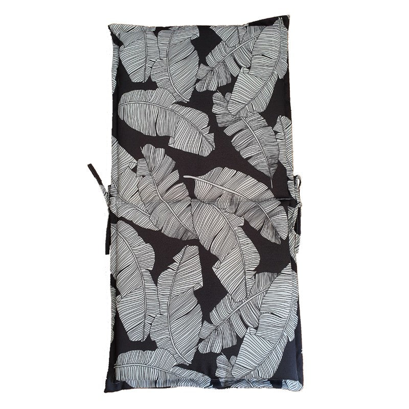 Croft 94x49 Grey Leaf Mid Back Cushion