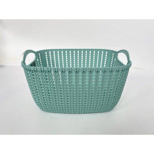 Premier Plastic Basket 19.6 Litres - Green by EA Living