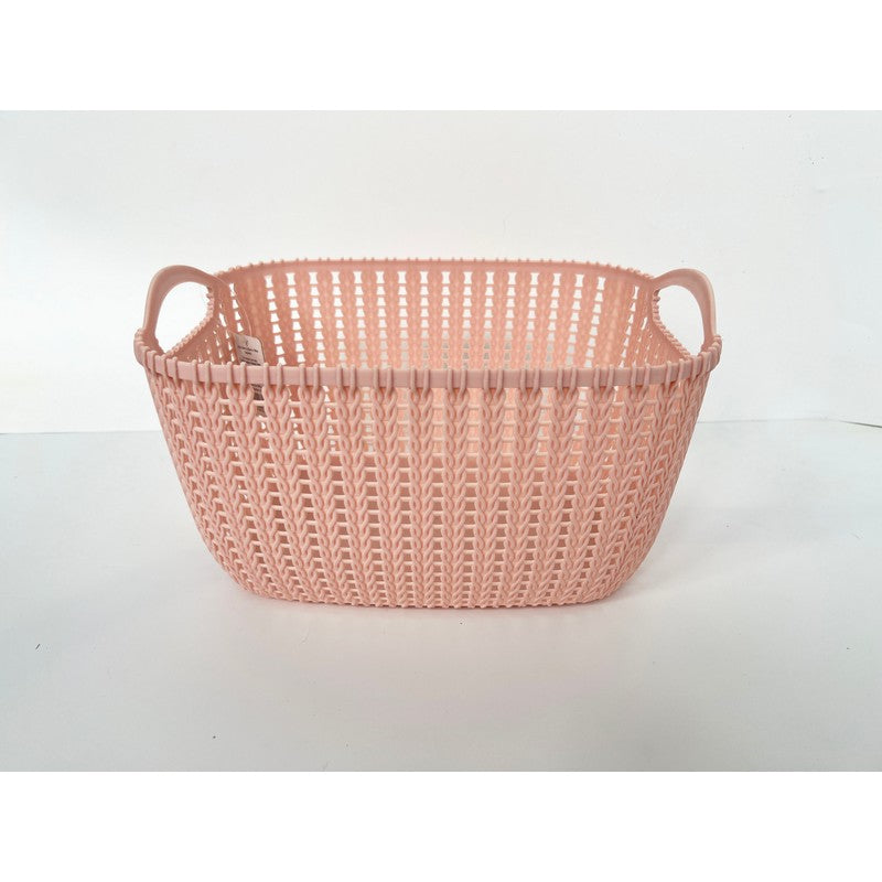 Premier Plastic Basket 19.6 Litres - Pink by EA Living