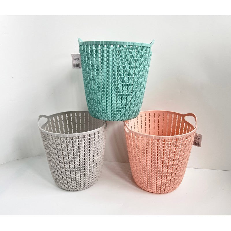 Premier Plastic Basket 19.5 Litres - Pink by EA Living