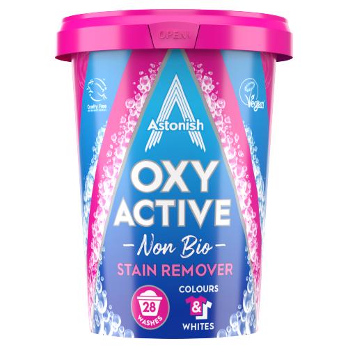 Astonish Laundry Oxy Active Non Bio Stain Remover (625g)