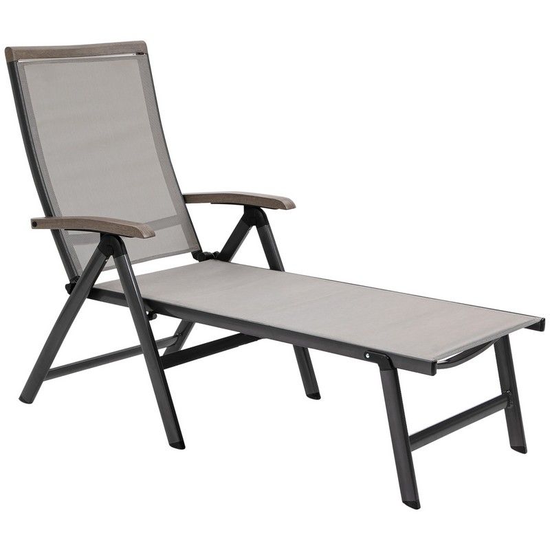 Outsunny Outsunny Outdoor Folding Sun Lounger