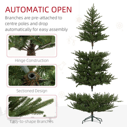 6ft Christmas Tree Artificial -  2380 Tips