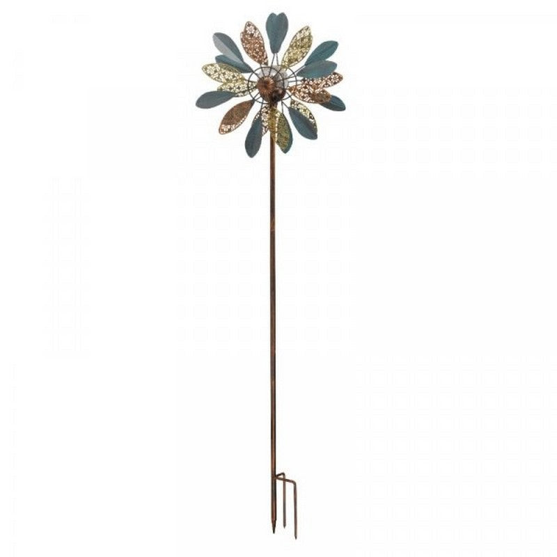 Smart Solar Flower Solar Garden Light Wind spinner Decoration Multicolour LED - 130cm Mistral by Smart Solar