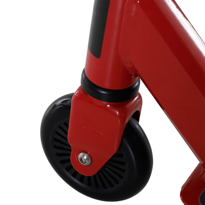 Teens Lightweight Steel Stunt Scooter Red