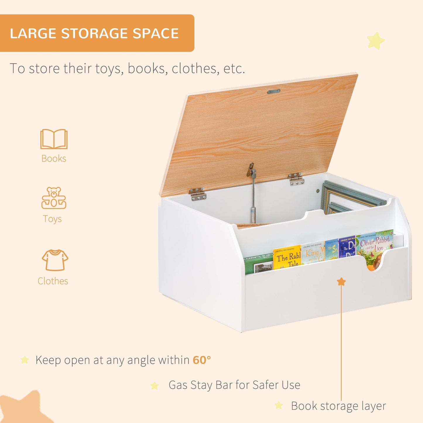 Kids Toy Storage Box