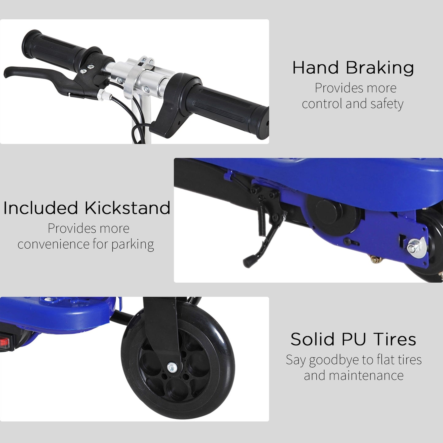 Folding Electric Kids Scooter Ride on Age 7-14