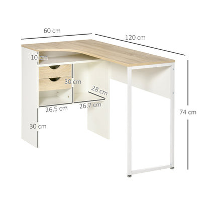 L-Shaped Computer Desk