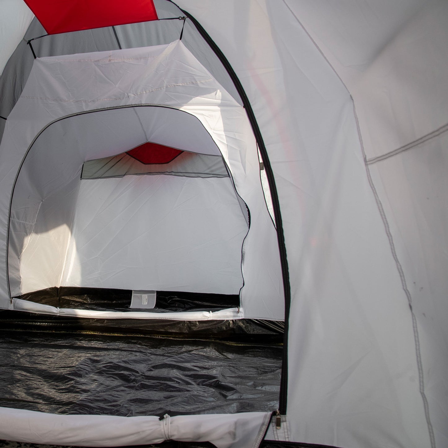 4-6 Man Tunnel Tent with 2 Bedroom