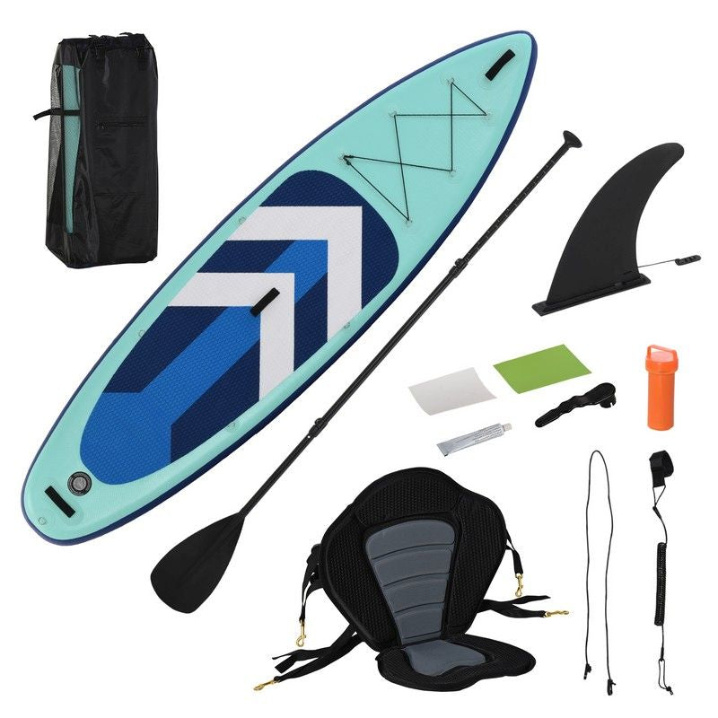 Homcom Homcom 10.5' X 32" X 6" Inflatable Stand Up Paddle Board