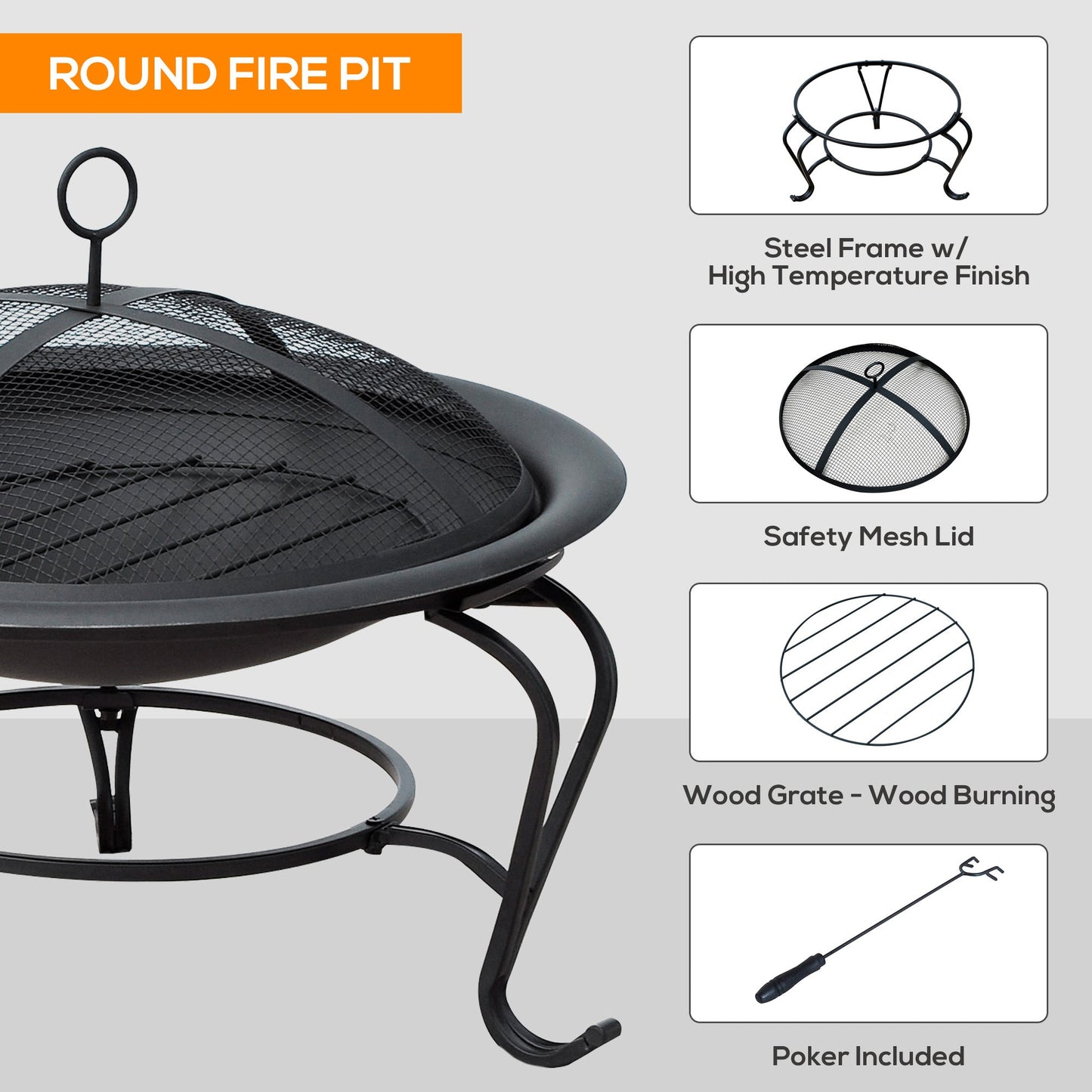 Steel Fire Pit