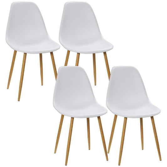 Homcom Homcom Modern Dining Chairs Set of 4