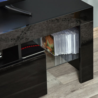 Homcom High Gloss Futuristic TV Stand