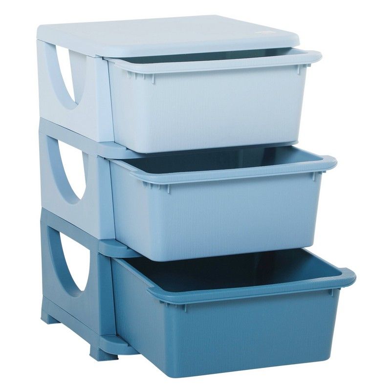 Homcom Homcom Kids Three-Tier Storage Unit ? Blue