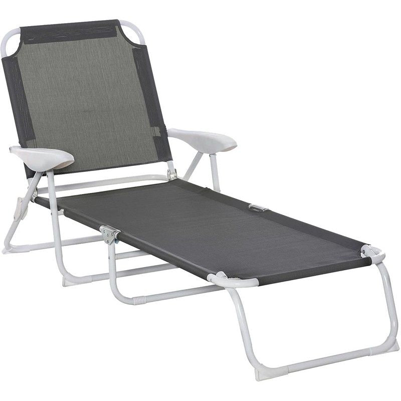 Outsunny Outsunny Foldable Sun Lounger