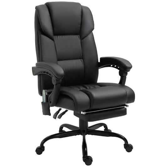 Vinsetto Vinsetto 6-Point Pu Leather Massage Office Chair