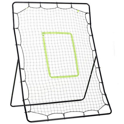 Homcom Homcom Rebounder Net Withpe Mesh Metal Tube 122W X 95D X 172H cm-Black