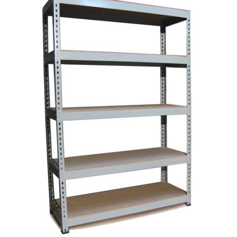 Raven Steel Shelving Units 180cm - Grey Warehouse Set Of Three Q-Rax 180cm by Raven