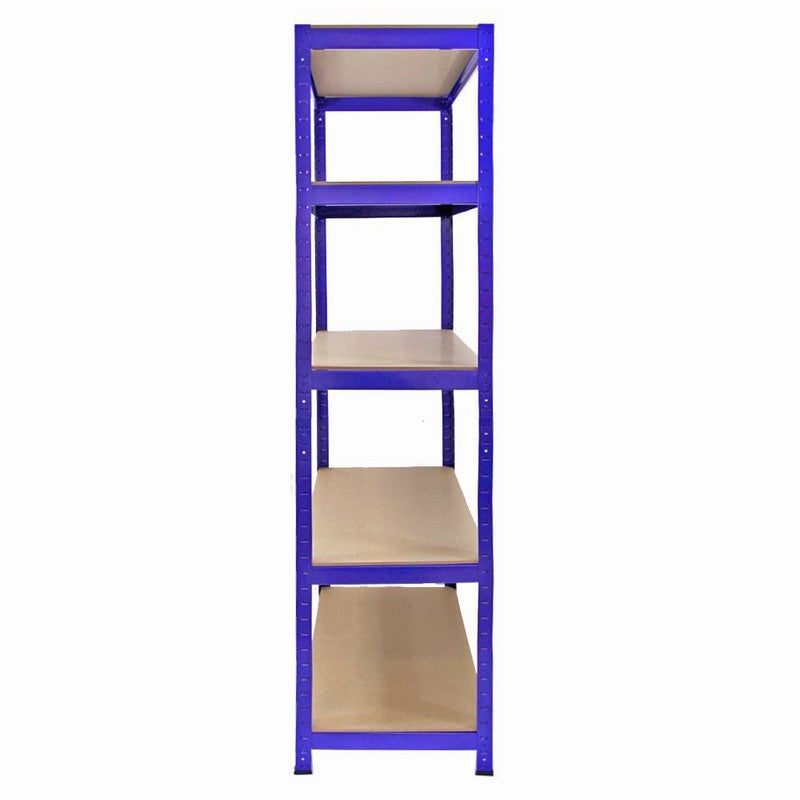 Raven Steel Shelving Units 180cm - Blue Set Of Five T-Rax 90cm Corner by Raven