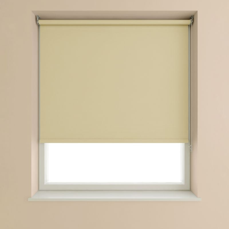 Speedy Blackout Roller Blind Taupe - 90cm Width