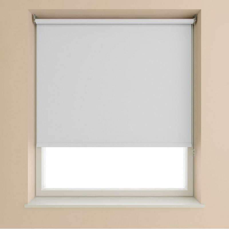 Speedy Blackout Roller Blind White - 60cm Width