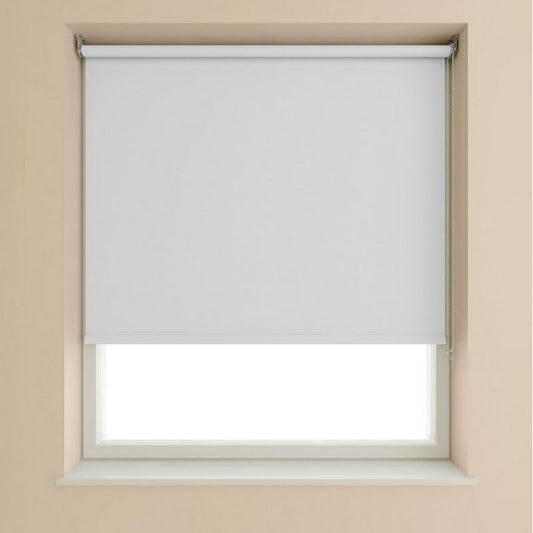 Speedy Blackout Roller Blind White - 90cm Width